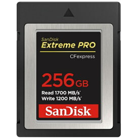 サンディスク｜SanDisk CFexpressカード Type B Extreme PRO（エクストリーム プロ） SDCFE-256G-JN4NN [256GB]