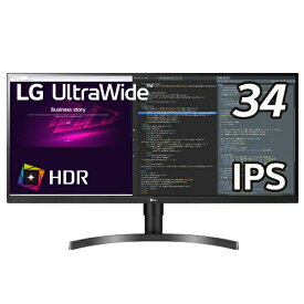 LG｜エルジー PCモニター UltraWide 34WN750-B [34型 /UWQHD(3440×1440） /ワイド][34インチ パソコンモニター 液晶ディスプレイ]