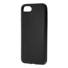 レイアウト｜rayout iPhoneSE（第3・2世代）4.7インチ/8/7 シリコン シルキータッチ RT-P24C1/B ブラック