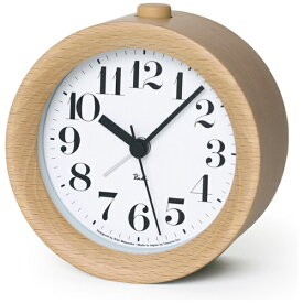 タカタレムノス｜Lemnos RIKI ALARM CLOCK（リキ　アラームクロック） ベージュ WR0915NT [アナログ]