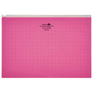 リヒトラブ|LIHIT LAB. クリヤーケース L(A4) アカ F5303-3