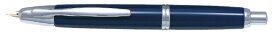 PILOT｜パイロット キャップレス 万年筆 ノック式 ダークブルー FCN-1MR-DLM [中字（M）]