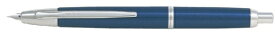 PILOT｜パイロット キャップレス　デシモ 万年筆 ノック式 ダークブルーマイカ FCT-15SR-DLM [中字（M）]