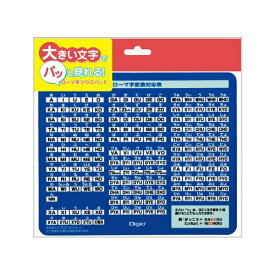ナカバヤシ｜Nakabayashi マウスパッド ローマ字 クロスタイプ ブルー MUP-930BL