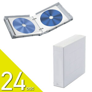ELECOMbGR Blu-ray/DVD/CDΉ NAP[X 24[ NA CCD-FBB24CR