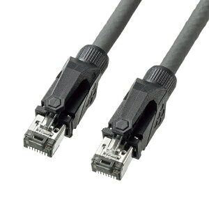 �T�����T�v���C�bSANWA SUPPLY LAN�P�[�u�� �O���[ KB-T6ASTP-02GY [2m /�X�^���_�[�h]