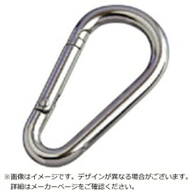 水本機械製作所｜MIZUMOTO MACHINE 水本　ステンレス　ナス型カラビナ（環なし）　線径6mm長さ63mm NK-6A