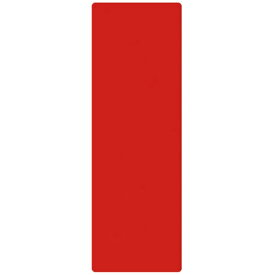 日本緑十字｜JAPAN GREEN CROSS 緑十字　エンビ無地板　赤　360×120×1mm　硬質塩化ビニール 057224