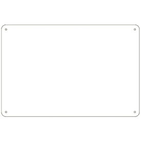 日本緑十字｜JAPAN GREEN CROSS 緑十字　スチール無地板　白　300×200×0．8mm　平板 058251