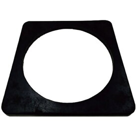 日本緑十字｜JAPAN GREEN CROSS 緑十字　伸縮式三角コーン用ウエイト　高さ620mmタイプ専用　295角　ゴム製 116209