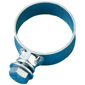 日本緑十字｜JAPAN GREEN CROSS 緑十字　ポール用標識取付金具（片面表示用）　適合径： 38．1mmΦ　スチール製 137381