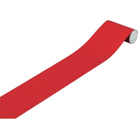 日本緑十字｜JAPAN GREEN CROSS 緑十字　配管識別テープ　赤　100mm幅×2m　アルミ 186501