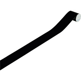 日本緑十字｜JAPAN GREEN CROSS 緑十字　配管識別テープ　黒　50mm幅×2m　アルミ 187511