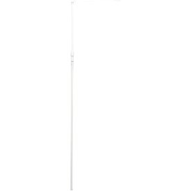日本緑十字｜JAPAN GREEN CROSS 緑十字　のぼり旗用ポール（450mm幅用）　白　全長： 1600〜2900mm　2段伸縮式 255105