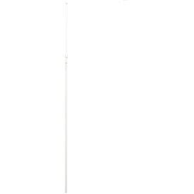 日本緑十字｜JAPAN GREEN CROSS 緑十字　のぼり旗用ポール（600mm幅用）　白　全長： 1600〜2900mm　2段伸縮式 255106