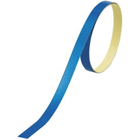 日本緑十字｜JAPAN GREEN CROSS 緑十字　ヘルメット用ラインテープ　青　10mm幅×700mm　10本組　反射タイプ 235314