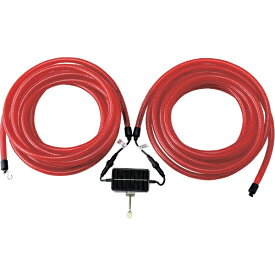 日本緑十字｜JAPAN GREEN CROSS 緑十字　ソーラー式LEDチューブ　22mmΦ×10m　夜間自動点滅タイプ 275003