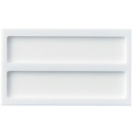 日本緑十字｜JAPAN GREEN CROSS 緑十字　名札ケース（2名用）　76×127×8mm　裏面テープ付　アクリル札付 304020