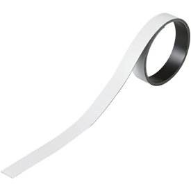 日本緑十字｜JAPAN GREEN CROSS 緑十字　テープ状カラーマグネット　白　15mm幅×1m×0．8mm　2本組 312021