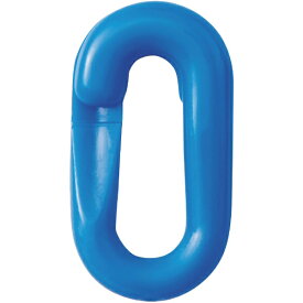 日本緑十字｜JAPAN GREEN CROSS 緑十字　プラスチックチェーン用ジョイント　青　20×39．5（線径6Φ）　2個組 284145