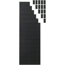 日本緑十字｜JAPAN GREEN CROSS 緑十字　マグネット粘着シート　10×20mm／150枚組　シート： 100×300 312211