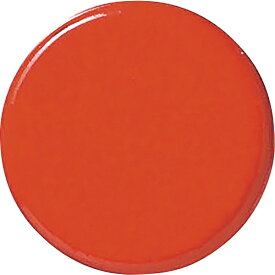 日本緑十字｜JAPAN GREEN CROSS 緑十字　強磁力カラーマグネット（ボタン型）　赤　30Φ×7mm　2個組　両面磁力 315024