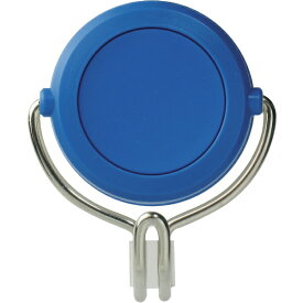 日本緑十字｜JAPAN GREEN CROSS 緑十字　強力マグネットフック（可動式フックタイプ）　青　60×70mm　耐荷重7kg 313019