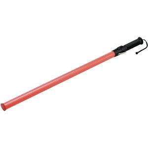 日本緑十字|JAPAN GREEN CROSS 緑十字 LED合図灯(ロングタイプ) 赤 LED×12個 全長: 800mm(発光部: 30mmΦ×618mm) 325010