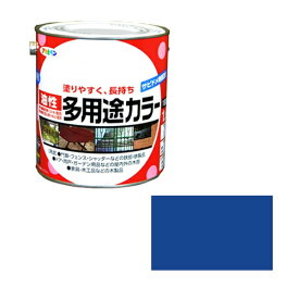 アサヒペン｜Asahipen アサヒペン 油性多用途カラー 1.6L 青