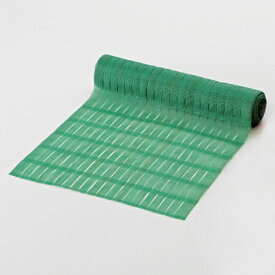 日本緑十字｜JAPAN GREEN CROSS 緑十字　バリアフェンス　緑　1000mm幅×50m　重量5kg　HDPE 355021