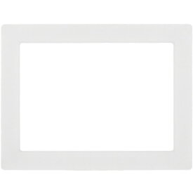 日本緑十字｜JAPAN GREEN CROSS 緑十字　路面用区画標識（A3用紙対応タイプ）　白　398×522mm　裏テープ付 403121