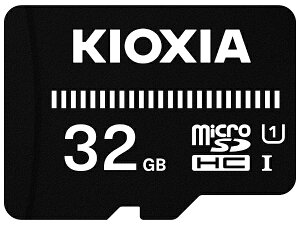 KIOXIA�b�L�I�N�V�A microSDHC�J�[�h EXCERIA BASIC�i�G�N�Z���A�x�[�V�b�N�j KMUB-A032G [Class10 /32GB]