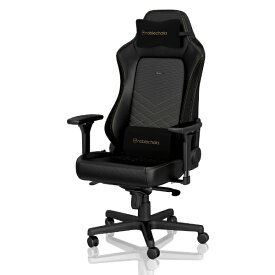 noblechairs｜ノーブルチェアーズ ゲーミングチェア HERO ゴールド NBL-HRO-PU-GOL-SGL