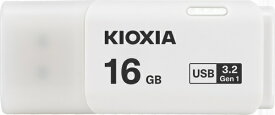 KIOXIA　キオクシア USBメモリ TransMemory U301 ホワイト KUC-3A016GW [16GB /USB TypeA /USB3.2 /キャップ式]