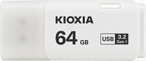 KIOXIAbLINVA USB TransMemory U301(Mac/Windows11Ή) zCg KUC-3A064GW [64GB /USB TypeA /USB3.2 /Lbv]