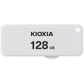 KIOXIA｜キオクシア USBメモリ TransMemory U203(Mac/Windows11対応) ホワイト KUS-2A128GW [128GB /USB TypeA /USB2.0 /スライド式]