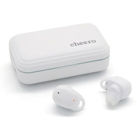CHEERO｜チーロ フルワイヤレスイヤホン CHE-627-WH ホワイト [リモコン・マイク対応 /ワイヤレス(左右分離) /Bluetooth]