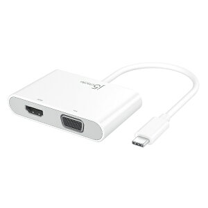 j5 createbWFCt@CuNGCg mUSB-C IXX HDMI / VGA / USB-A / USB-Cn ϊA_v^ USB PDΉ zCg JCA175 [USB Power DeliveryΉ]