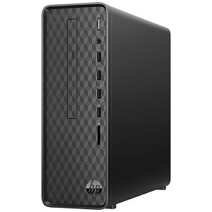 HP エイチピー 9AQ17AA-AAAA デスクトップパソコン Slim Desktop S01-pF0122jp ジェットブラック [モニター無し /HDD:1TB /メモリ:8GB /2020年6月モデル]