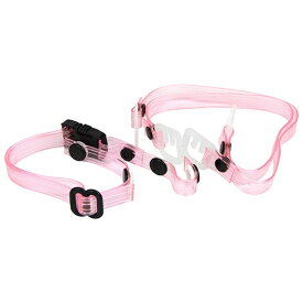 トーヨーセーフテイー｜TOYO SAFETY アゴ紐 透明ビニールNO.TE-4ピンク