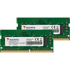 ADATA｜エイデータ 増設メモリ ノートPC用 AD4S266638G19-D [SO-DIMM DDR4 /8GB /2枚]