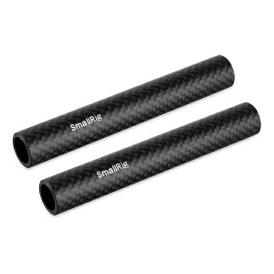 SmallRig�b�X���[�����O SmallRig 15mm�a�J�[�{���t�@�C�o�[���b�h�i10cm/2�{�Z�b�g�j1871 �u���b�N 1871