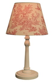 クラシカ｜CLASICA インテリアテーブルランプ トワル・ド・ジュイ red ADS-026Wtdj-R [電球 /電球色]