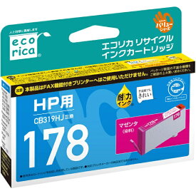 ecorica｜エコリカ ECI-HP178M-V 互換プリンターインク マゼンタ[ECIHP178MV]