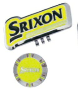 ダンロップ スリクソン|DUNLOP SRIXON ゴルフ クリップマーカー XXIO ゼクシオ(直径27mm/イエロー)GGF-15334