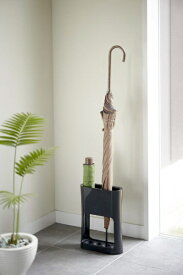 山崎実業｜Yamazaki 6980 かさたて　オーバル　ブラック(Oval Umbrella Stand BK) ブラック