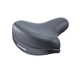 Panasonic｜パナソニック サドル(シティー車・子供車向け) NSSS046B テールアップサドル・ライト ブラック