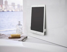 山崎実業｜Yamazaki ミスト　マグネットバスルームタブレットホルダー　ホワイト(Magnet Tablet Holder) ホワイト 4983