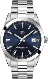 TISSOT｜ティソ T1274071104100 GENTLEMAN AT BL SS （ヘイコウ） ブルー [並行輸入品] 【代金引換配送不可】