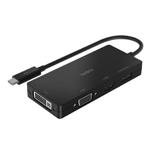 BELKINbxL mUSB-C IXX HDMI / DisplayPort / VGA / DVInfϊA_v^ ubN AVC003btBK